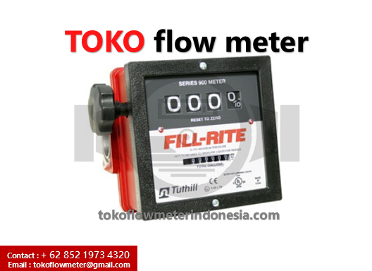 Flow meter Fill Rite series 900 - Flow meter Minyak Fill Rite - Jual Flow meter Minyak Fill Rite Series 900 - Distributor Flow meter minyak